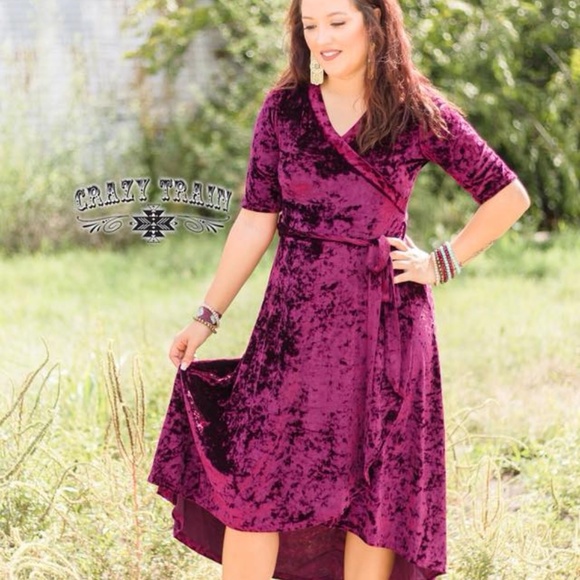 Val Wrap Dress - Picture 1 of 2